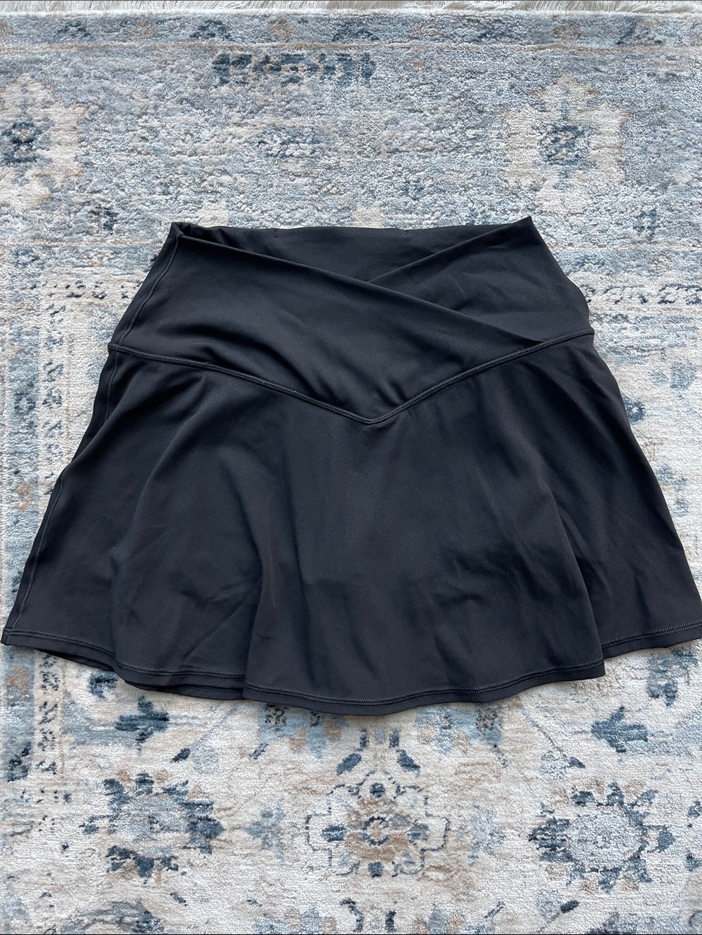Aerie Offline Black Tennis Skirt V-Waistband